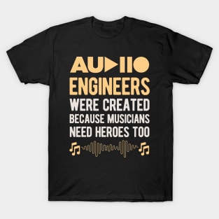 Funny Audio Engineer Gifts T-Shirt